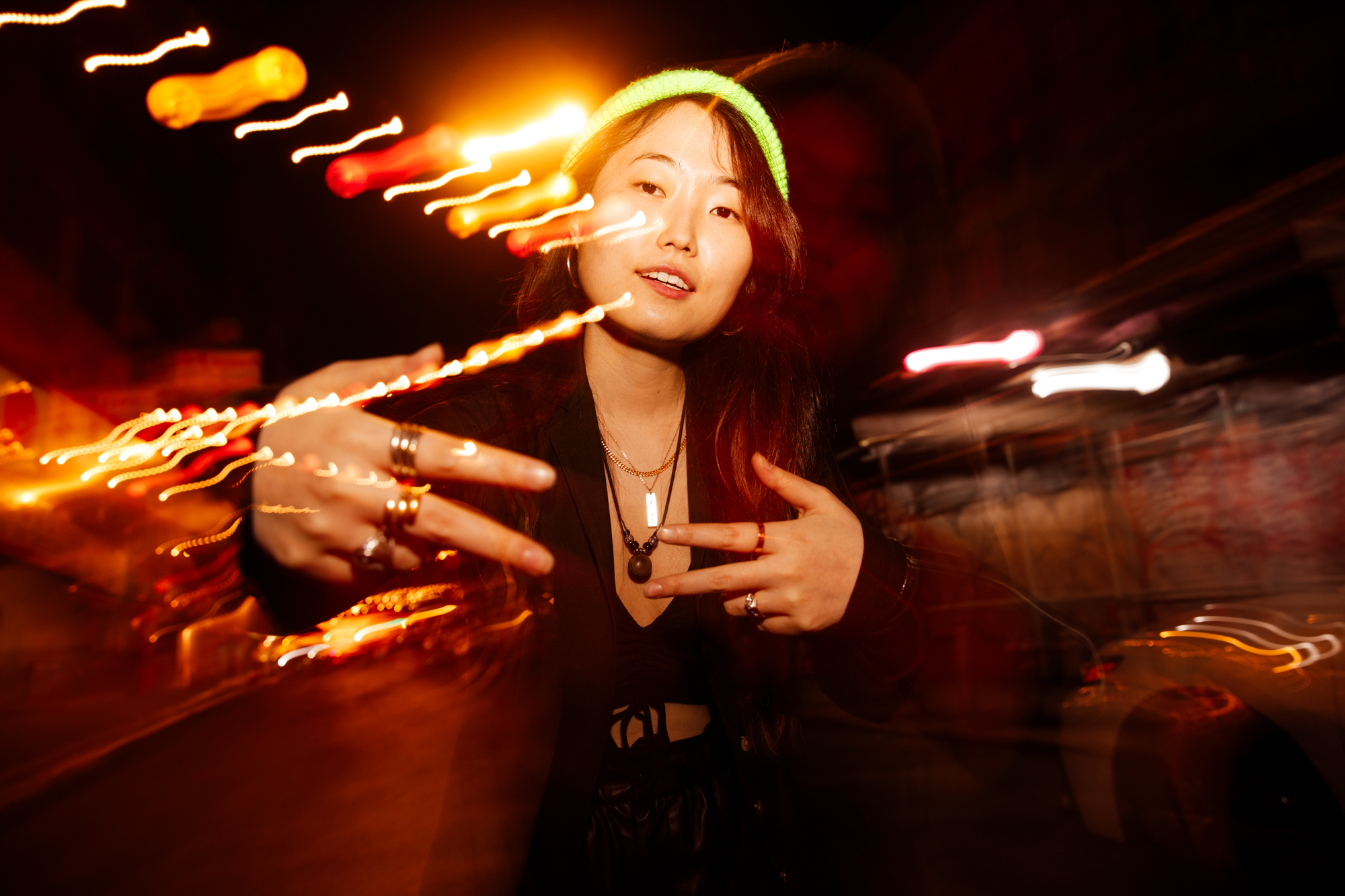 Photo of stand up comedian Christine Kim