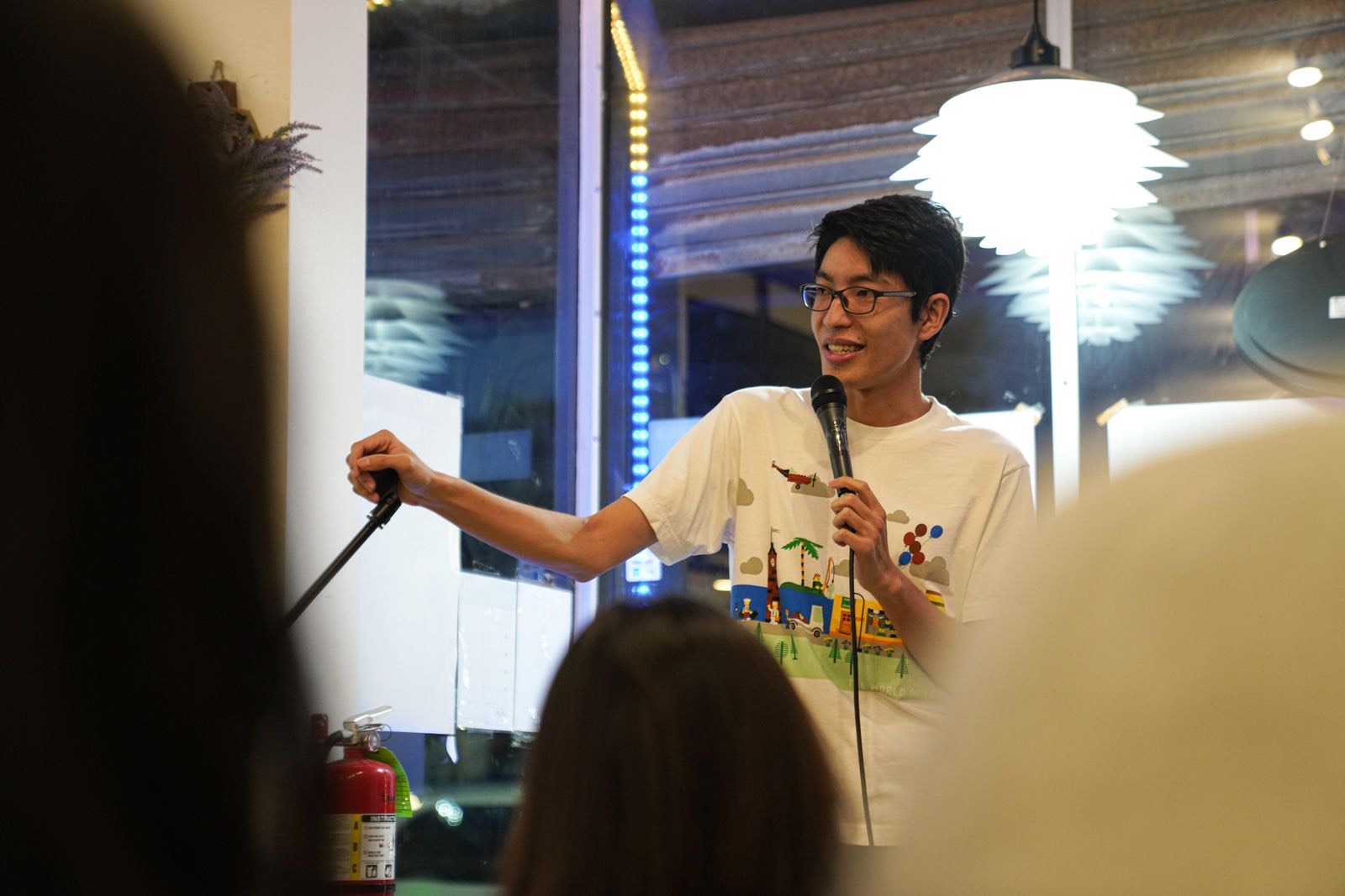 photo of comedian Karl Xie