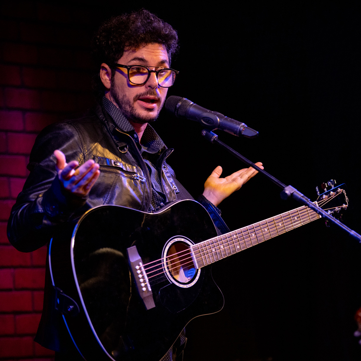 Photo of comedian Andres Ini.