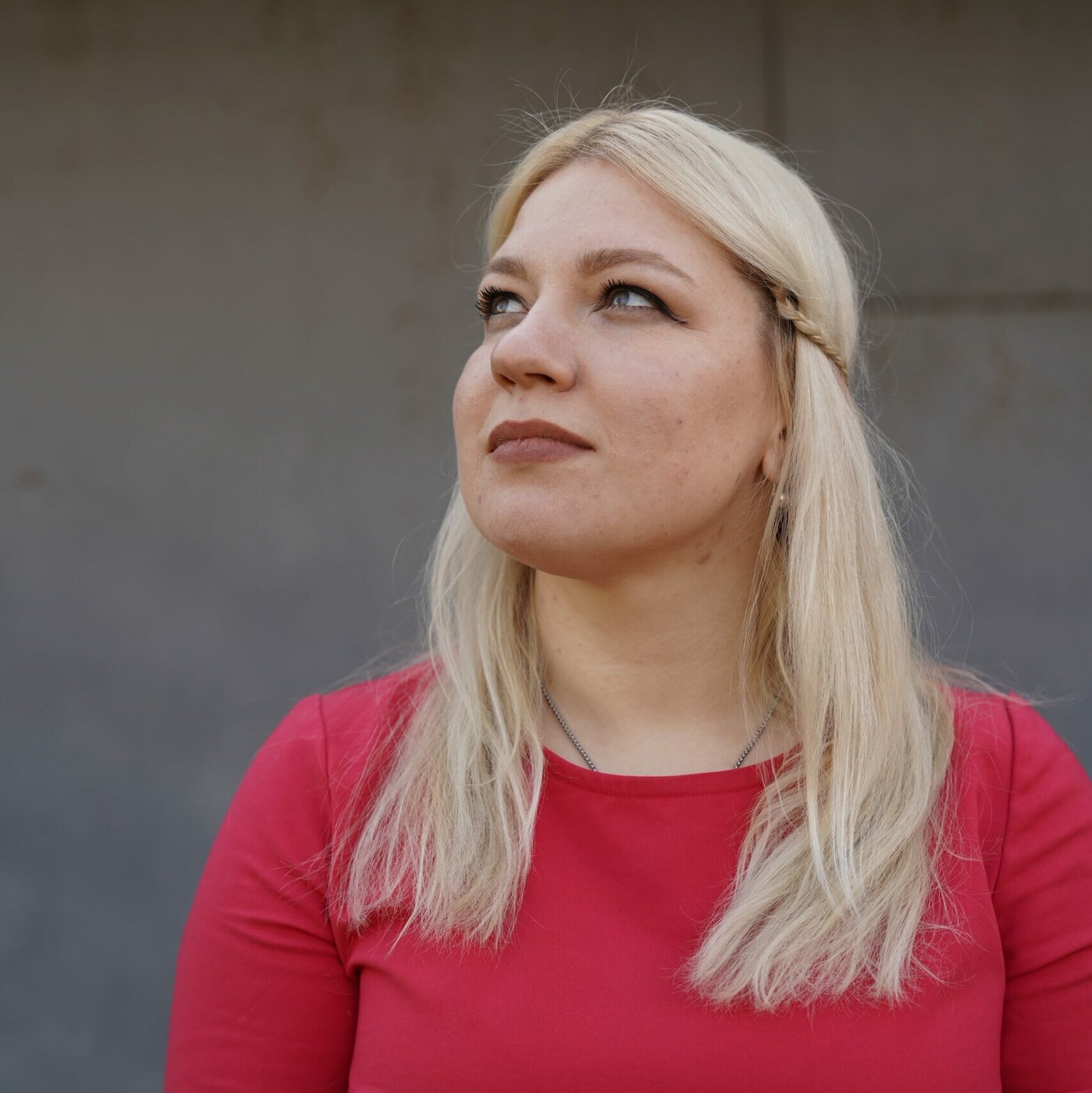 Photo of comedian Hanna Kochehura