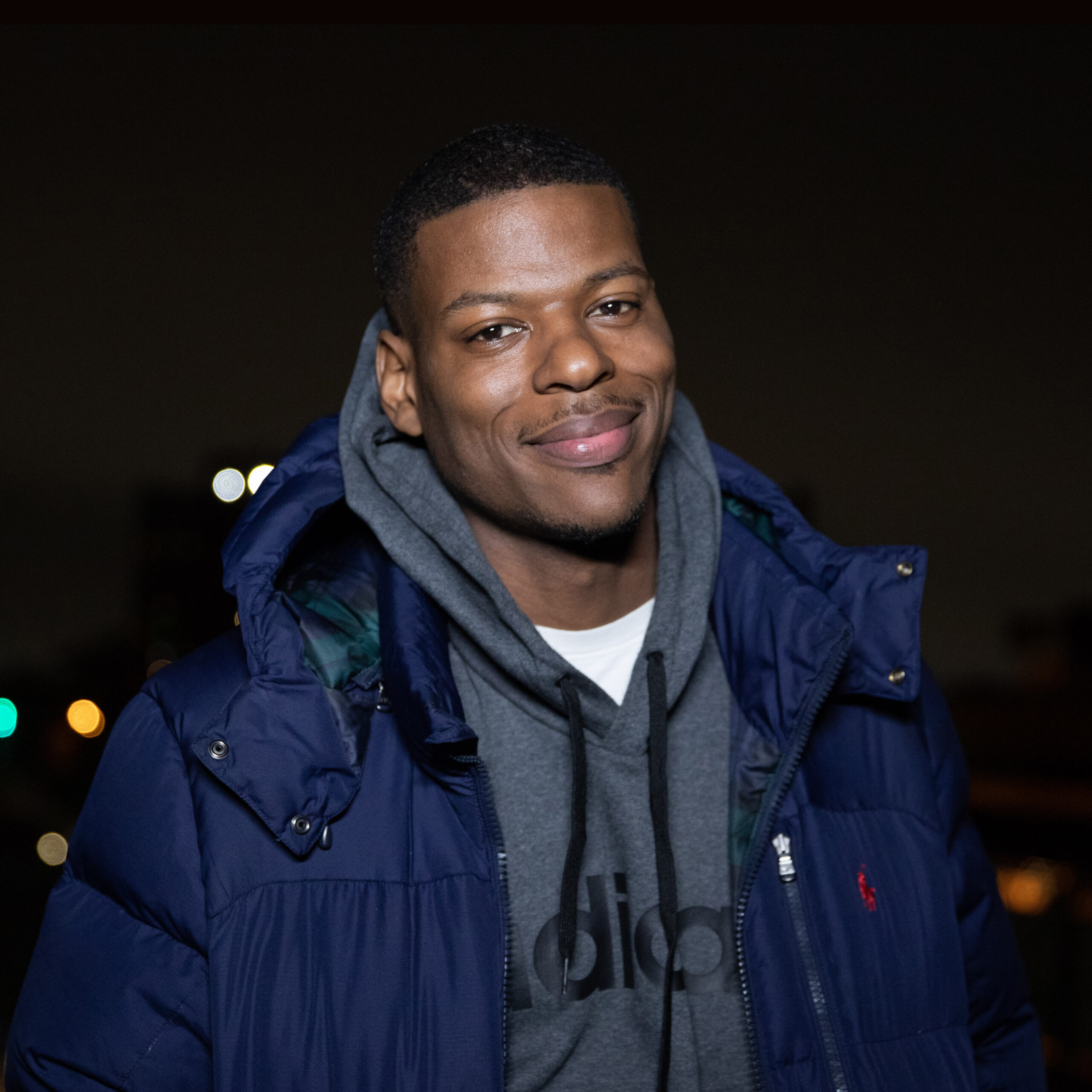 Photo of the comedian Talent Harris