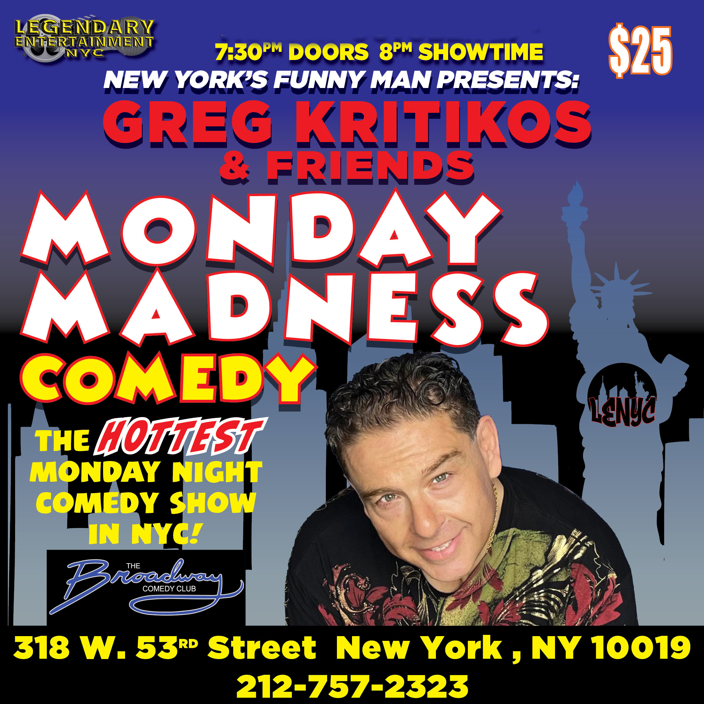 Greg Kritikos & Friends general fliers