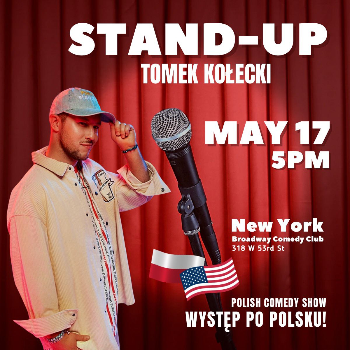 Photo of Tomek Kołecki Na żywo W Nowym Jorku