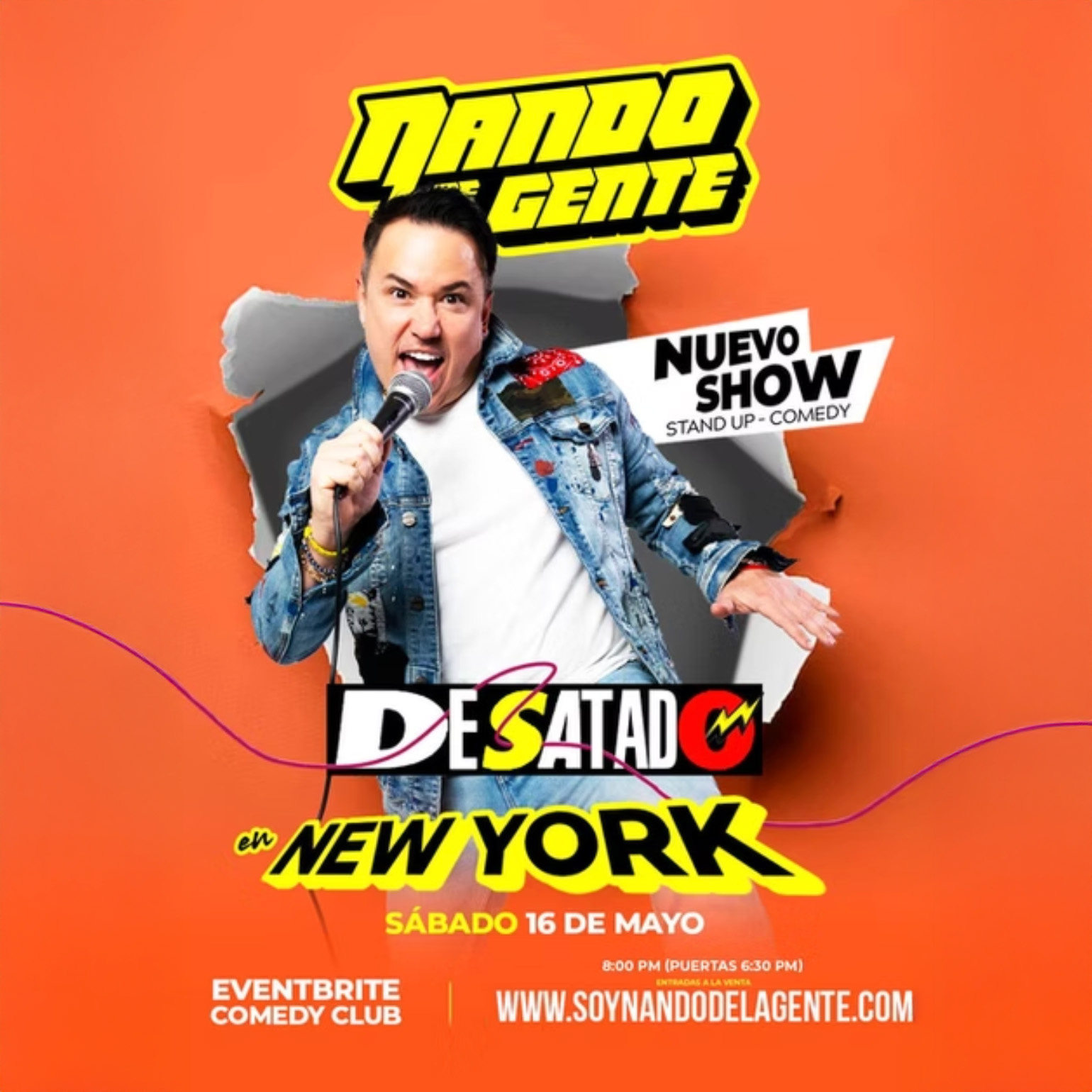 DESATADO NANDO DE LA GENTE NEW YORK