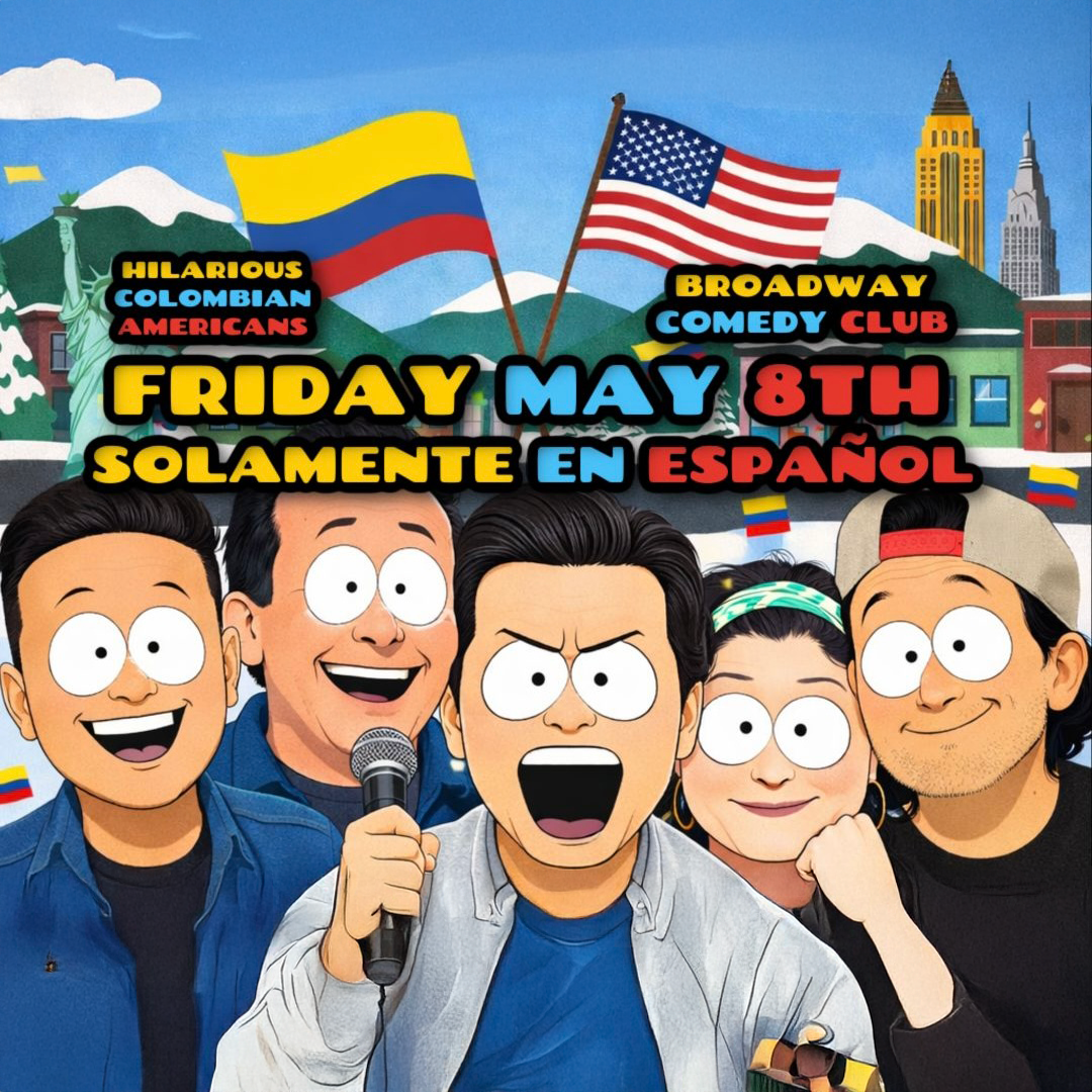 El grupo de colomboamericanos se reúne de nuevo para un show especial, EXCLUSIVAMENTE en español! EL show tiene a Santi Espinosa, Antonio Sanint, Oscar Collazos, Alexis Carabaño and Venessa Peruda