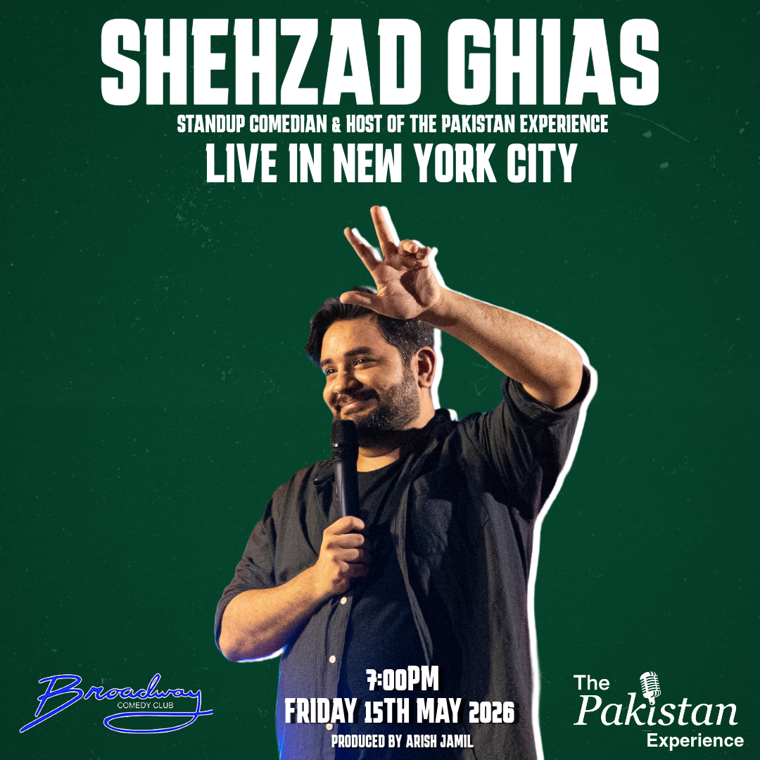Photo of Shehzad Ghias Shaikh — Live In New York City
