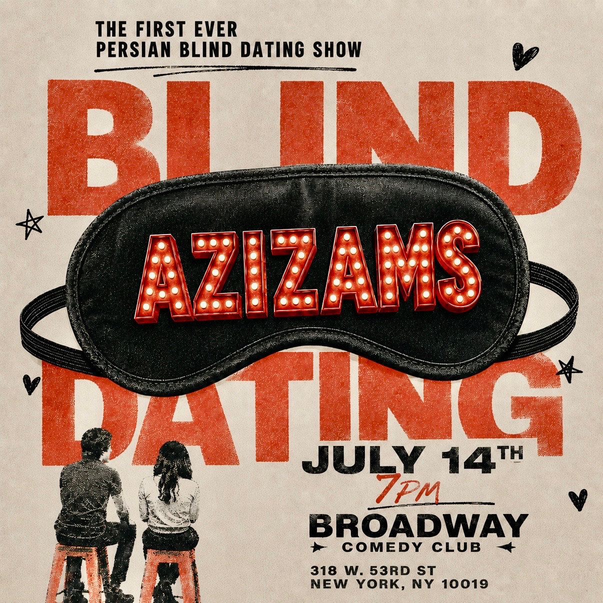 Photo of Persian Blind Dating Show: AZIZAMS