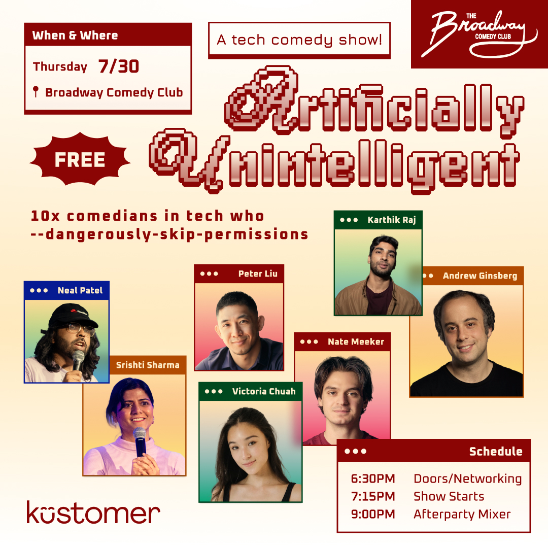 Photo of Artificially Unintelligent: A Night Of Tech-themed Comedy.